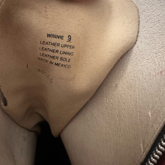 Freebird Red and Cream Lace Up Boots - Picture 11 of 11